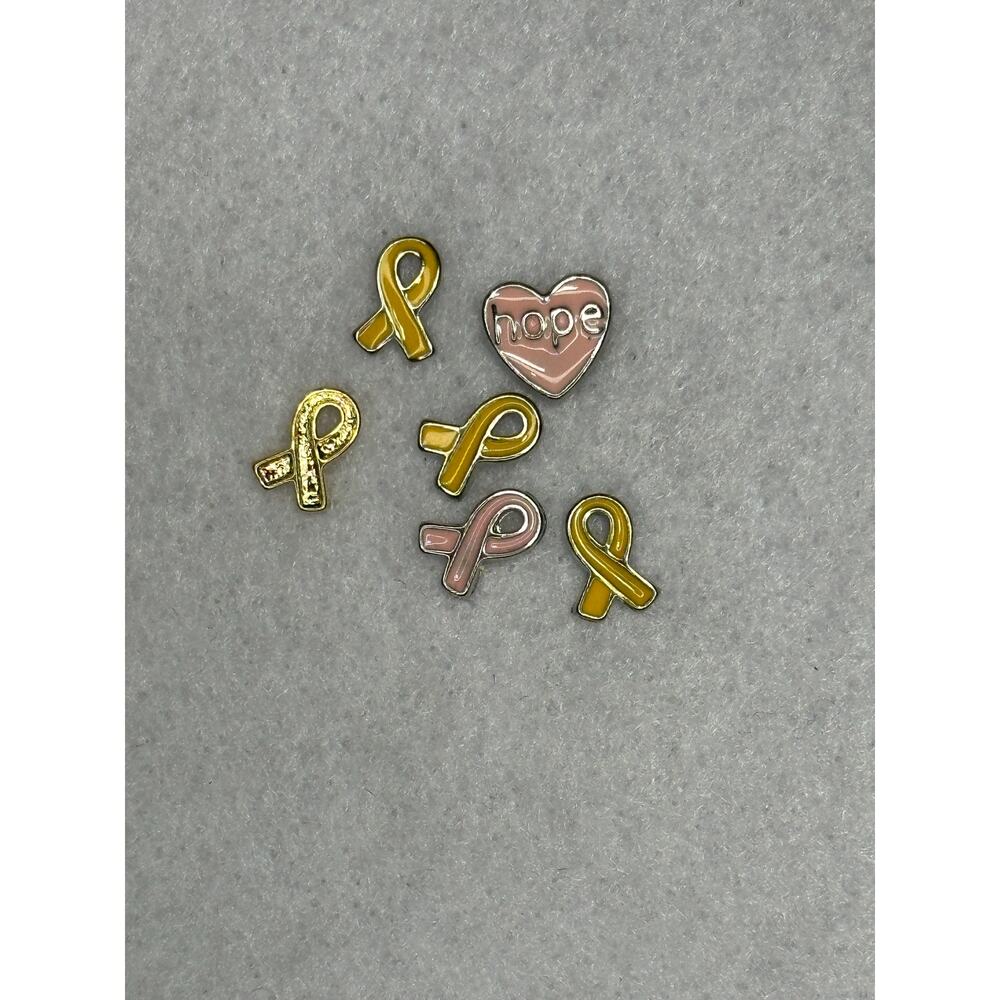 NEW Floating Charm Lot- RIBBONS, South Hill Designs, Custom Jewelry, Locket-6